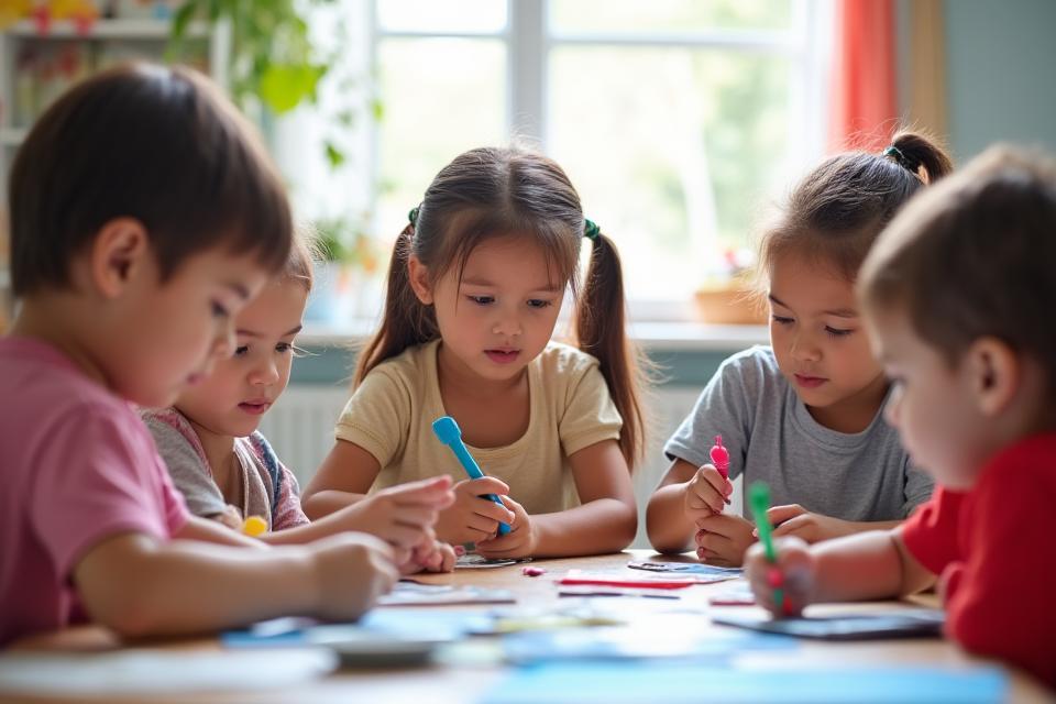 Desarrollo de habilidades creativas en niños